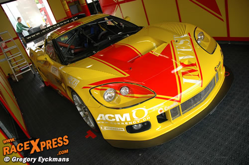 De Corvette C6.R van Mike Hezemans